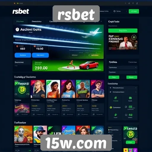 Interface e usabilidade do site rsbet